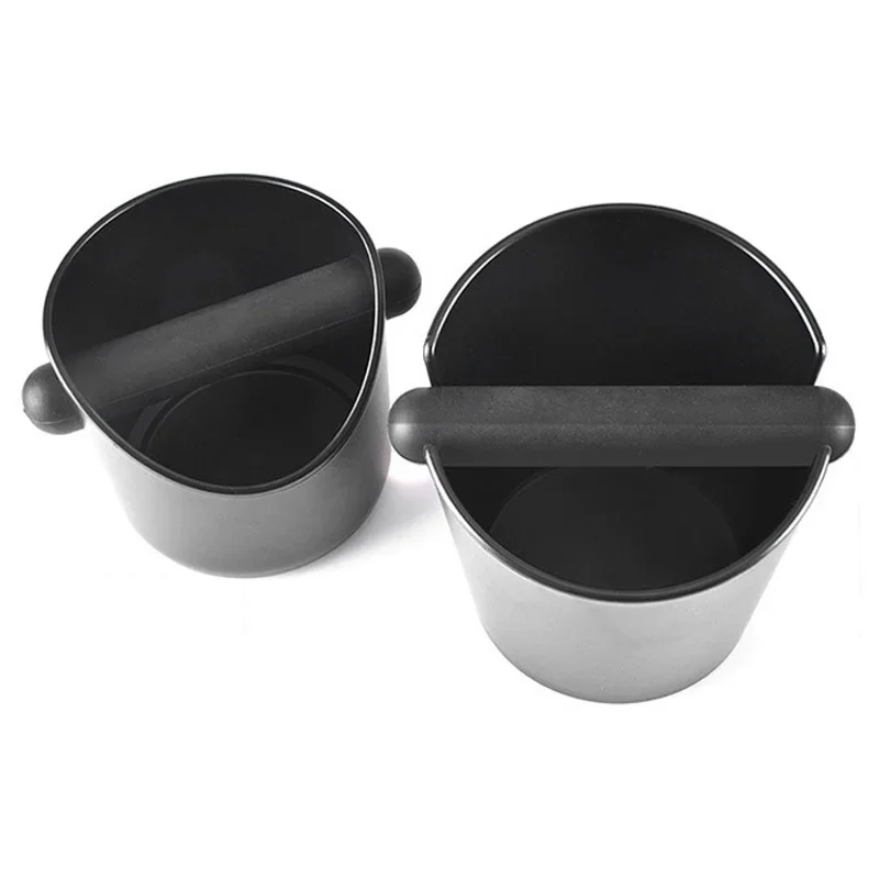 Coffee Knock Box Espresso Knock Box for Barista Coffee Grind  Shock-Absorbent Coffee Grind Dump Bin Coffeeware Coffee Knock Box