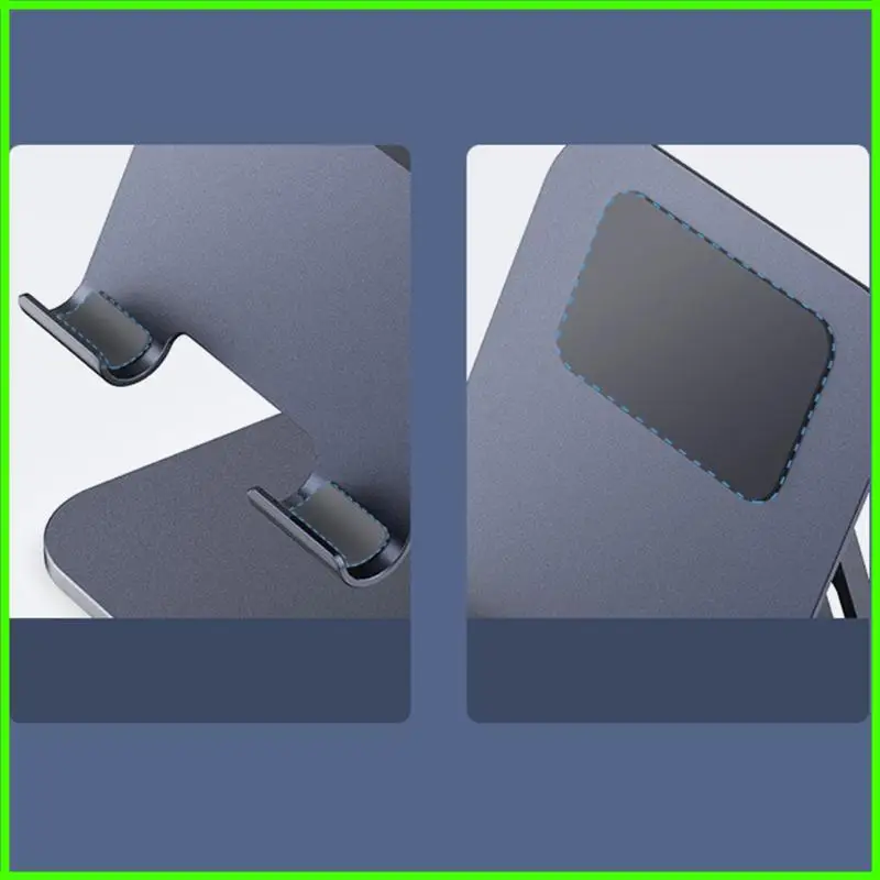 حامل كمبيوتر لوحي عملي Air Mini قابل للطي باللون الأسود وخفيف الوزن وأنيق وقابل للتعديل لسطح المكتب #5