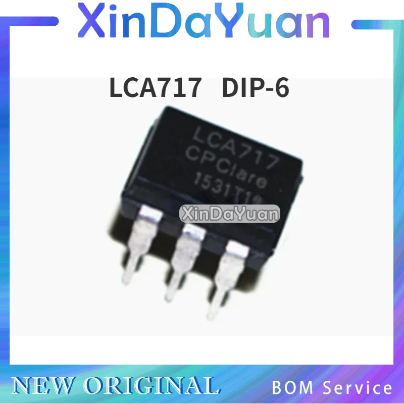 5 pcs LCA717 DIP-6  LCA717  Optocoupler Solid-state Relay