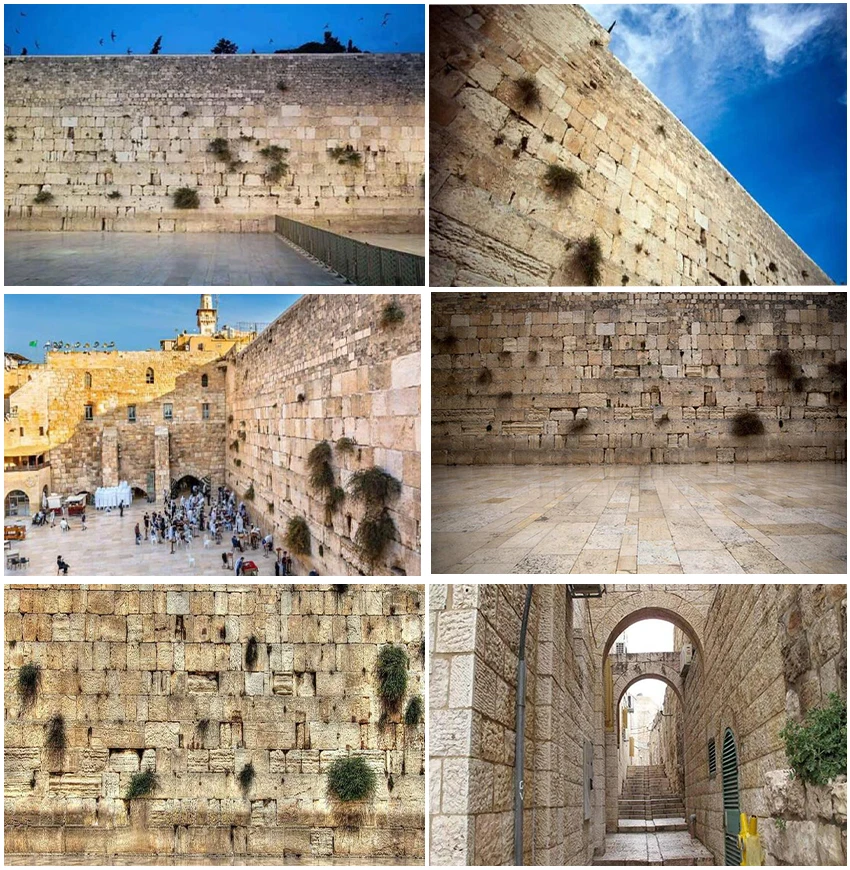 Ancient Brick Wall Photography Backdrops Holiday Interior Decor Backgrounds Wailing Wall Poster Photocall Banner Studio Photo