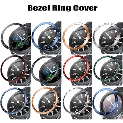 Bezel Ring Cover For Samsung Galaxy Watch3 41mm 45mm Scale Circle For Watch4 Classic 42/46mm Anti-scratch Metal Protecting Case