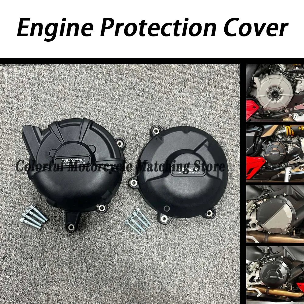 

For DUCATI Streetfighter V2 Street Fighter V2 2022 - 2023 Motorcycles Engine Protection Cover GB Racing Engine Protective Covers