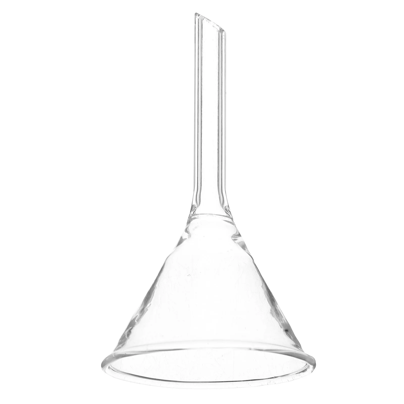 

Glass Funnel Solid Triangle Feeding Thick Tool Labware Analytical Chemistry Liquid Powder Transparent Reusable