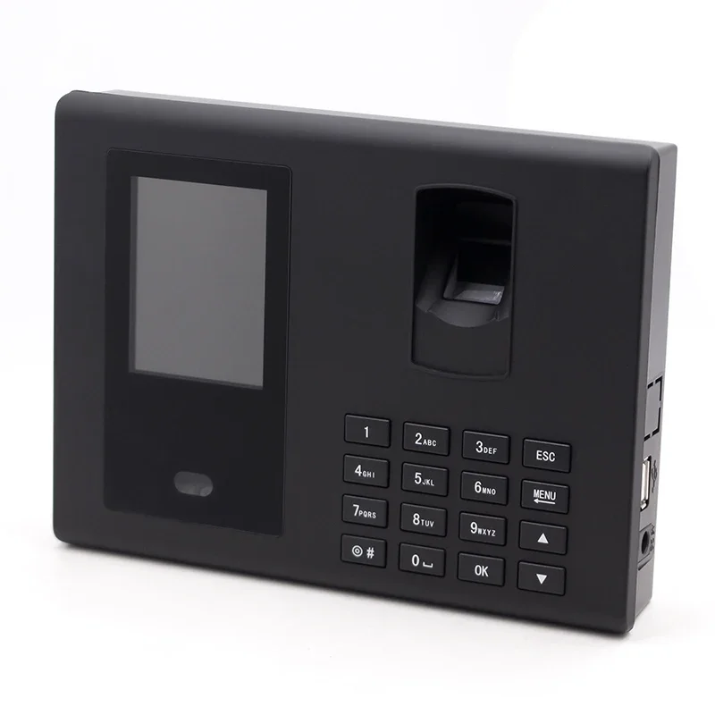 تسجيل الوقت البيومترية بصمة الوجه الماسح الضوئي التعرف على نظام إدارة الحضور تسجيل الوقت على مدار الساعة الذكية