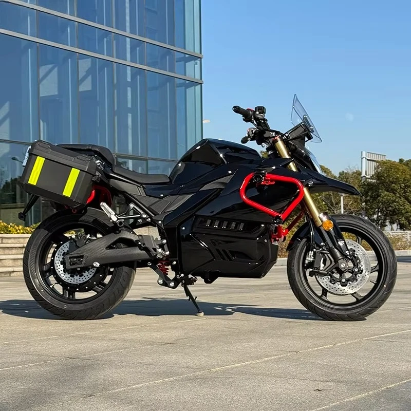 2025 New Adult Travel Electric Patrol Vehicle Off-Road Motorcycle with Racing Features 8000W & 3000W Motors 72V Voltage