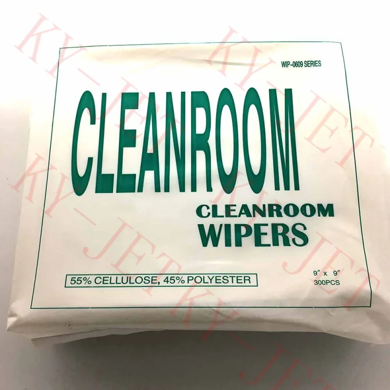 6inch*6inch 9 inch*9 inch cleanroom wiper Cleaning Tissue stencil wiping non dust cloth clean for all large format printer print