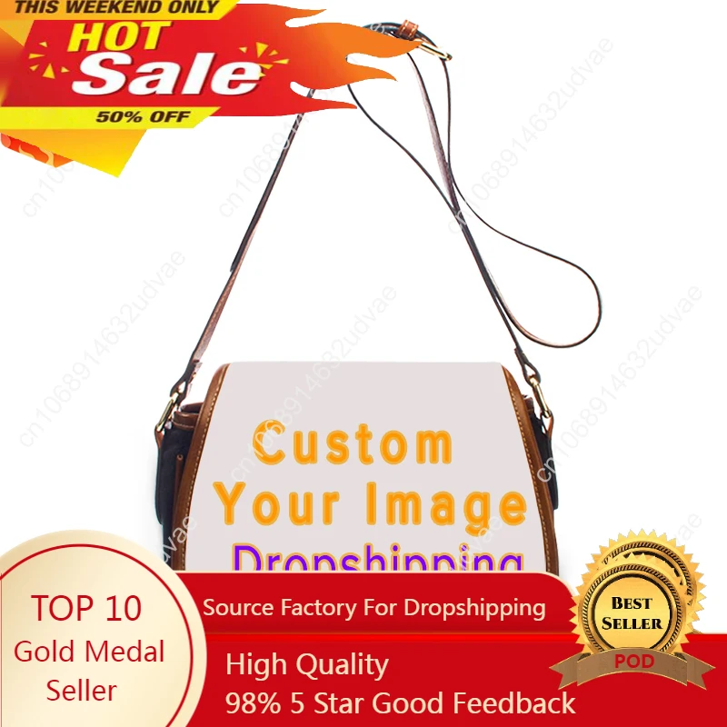 Free Custom Logo Crossbody Bags For Women Girl DIY Purses Handbags Ladies Designer Bags Free Drop Shipping Wholesale