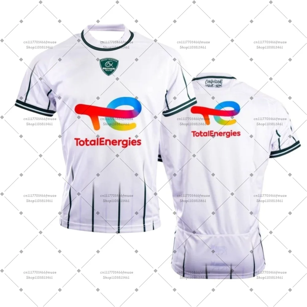2026/27 TOP 14 Unisex Outdoor Sports T-Shirt Section Paloise Men Training Breathable Quick-dry Family Match Home Rugby Jersey