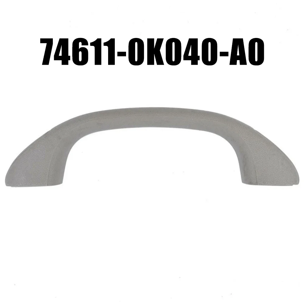 1PCS Car Interior Roof Panel Handle Trim Automobiles Parts Accessories Panel Handle For Toyota For Hilux 04-15 74611-0K040 Gray