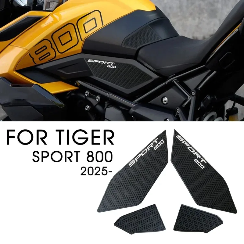 For Tiger Sport 800, Sport800 2025 Fuel Tank Pad Accessories, Knee Grip Decals, Non-Slip Fuel Oil Sticker