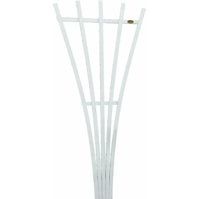 highwood Hartford Fan Trellis, 6 Foot, White