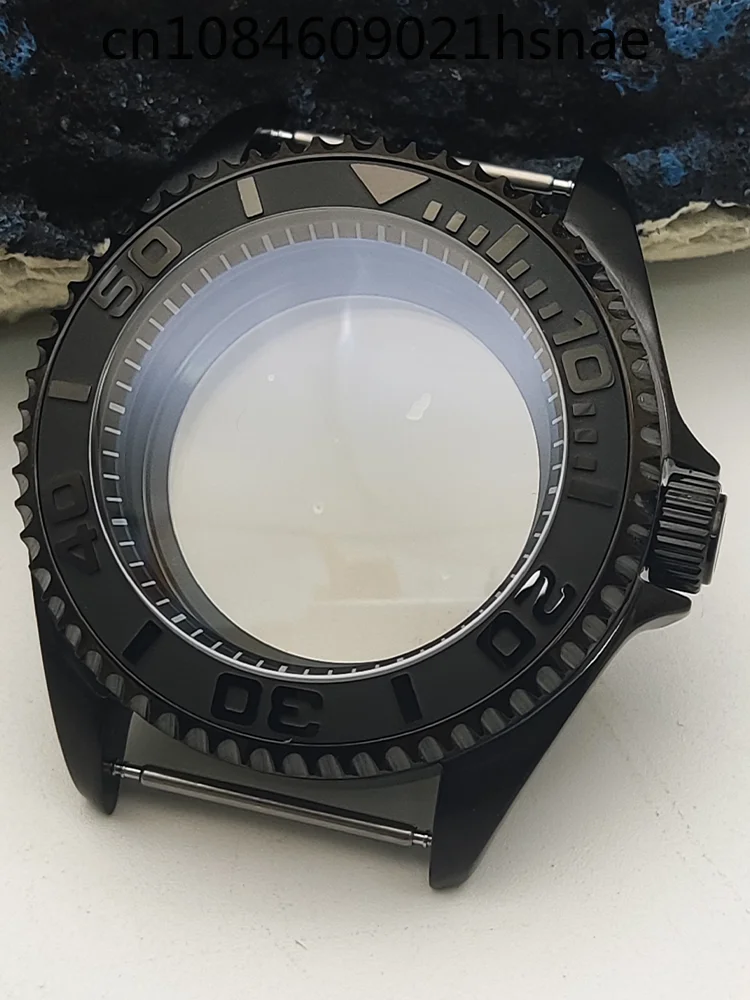 42MM assembled accessories watch case, sapphire glass ceramic bezel for Seiko NH35/36 movement