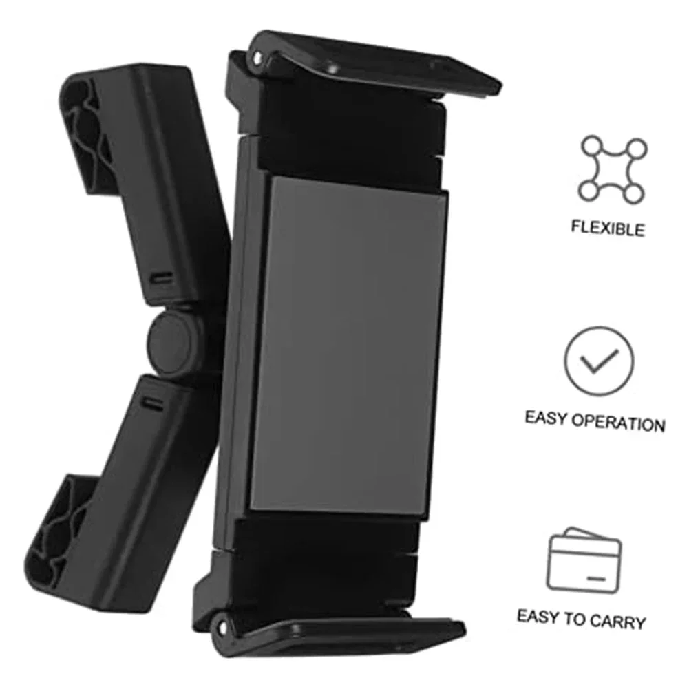 Car Back Seat Headrest Phone Holder Snap-on° Rotating Telescopic Tablet Stand For Phone Tablet 5-13 Inch