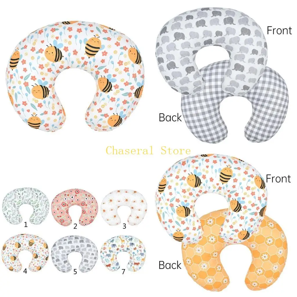 

E7CE Съемная подушка для кормления с рукавами для подушек для мамы и грудного вскармливания Чехол Подушка Чехол