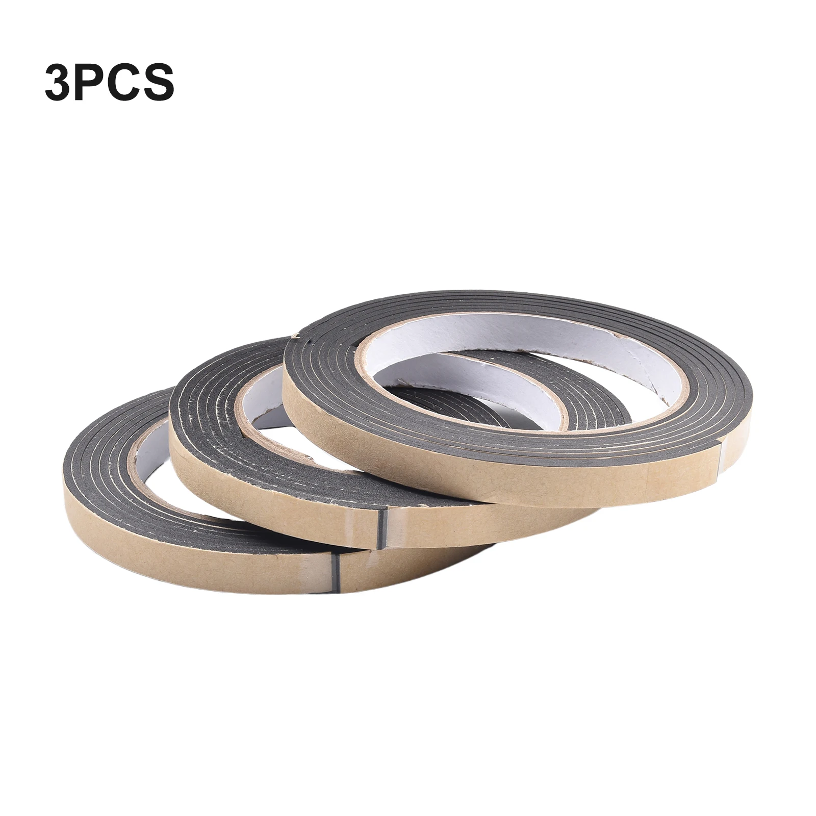 Crack Strip Caulk Strip Tapes Gas Stoves Kitchen Waterproof 3 Rolls PVC Gap Tape Kitchen Cooktop Sealing Strip