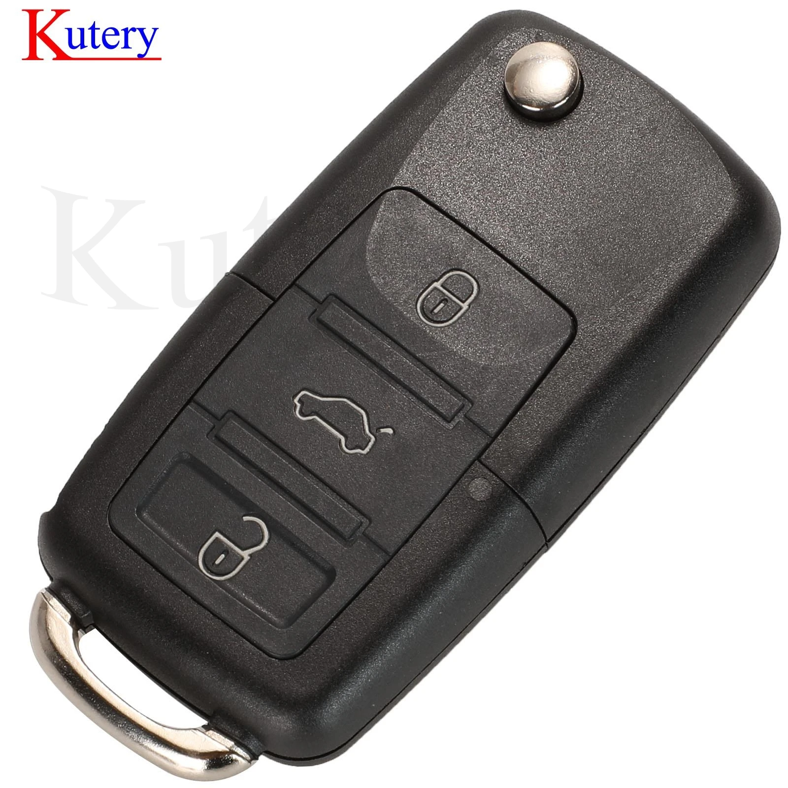 jingyuqin 3-przyciskowy pilot zdalnego sterowania do VW PASSAT Polo Skoda Seat Polo/Golf/Beetle 1J 0959753   DA/AH 1K 0959753 G 434Mhz ID48