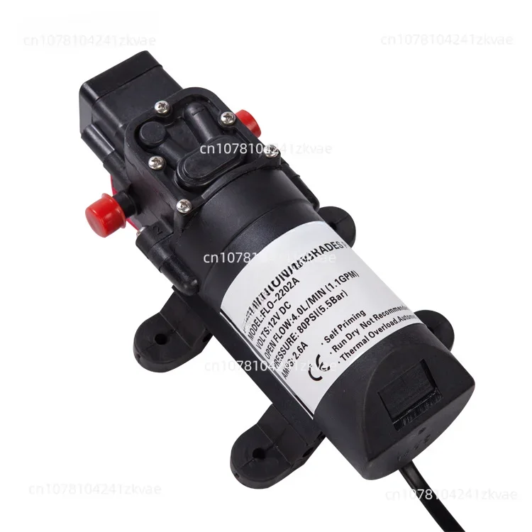 Automatic control spray pump, high pressure acid and alkali resistance 12 volts Best small electric water diaphragm pump sprayer