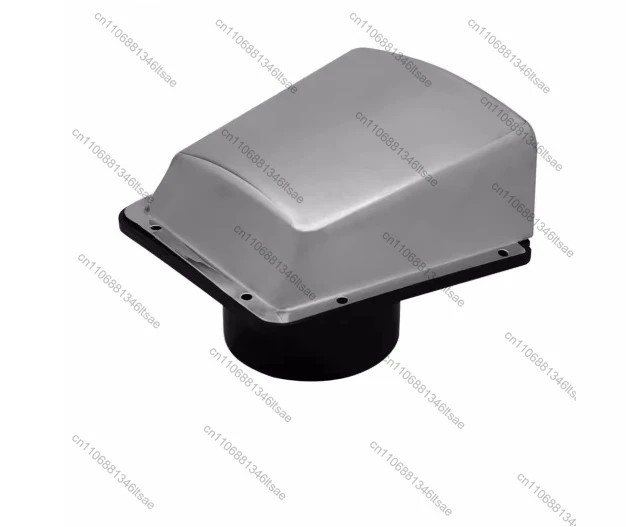 Accessories: 1pc 316 stainless steel plastic base vent outlet exhaust ventilation flap, yacht marine accessories