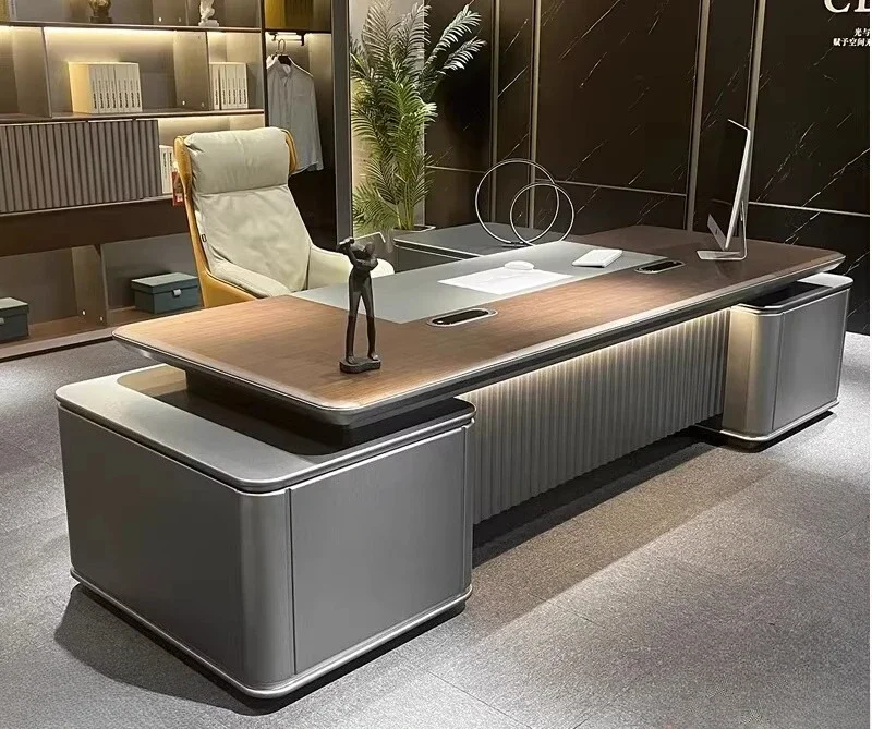 

Стол руководителя класса люкс, президентский стол, высококачественный современный офисный стол