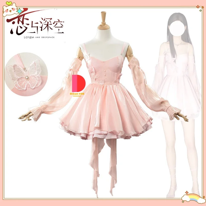 

Love and Deepspace Player Character Enchanting Dreams Rippling The Heart Anime - Style Dress Costume Cosplay Beautiful Dress
