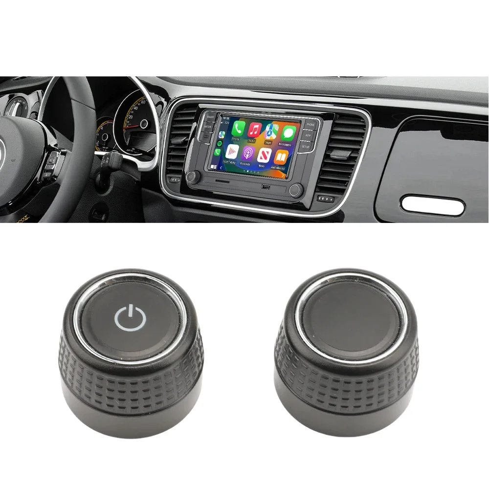 Для автомобильного радио Volkswagen аудио переключатель регулировки громкости ручка управления для VW RCD330.380.680.780.MIB682.200Автомобильное аудио