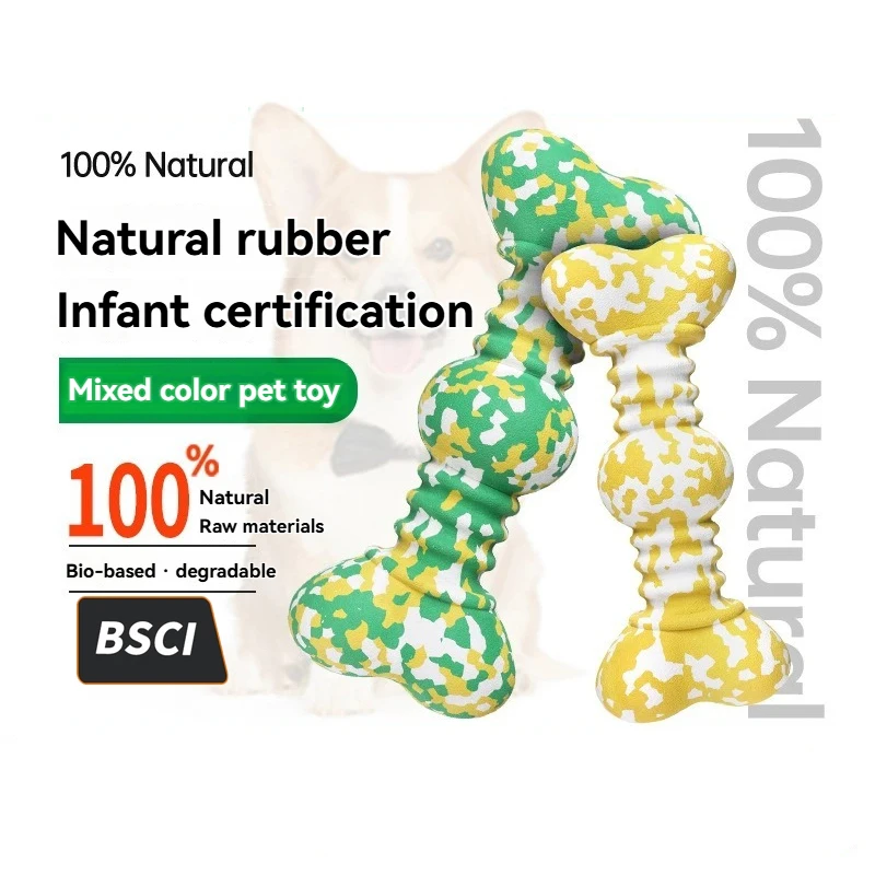 

100% Natural Pet Molar Bone Toy Custom Interactive Dog Chew Toy for Aggressive Chewers