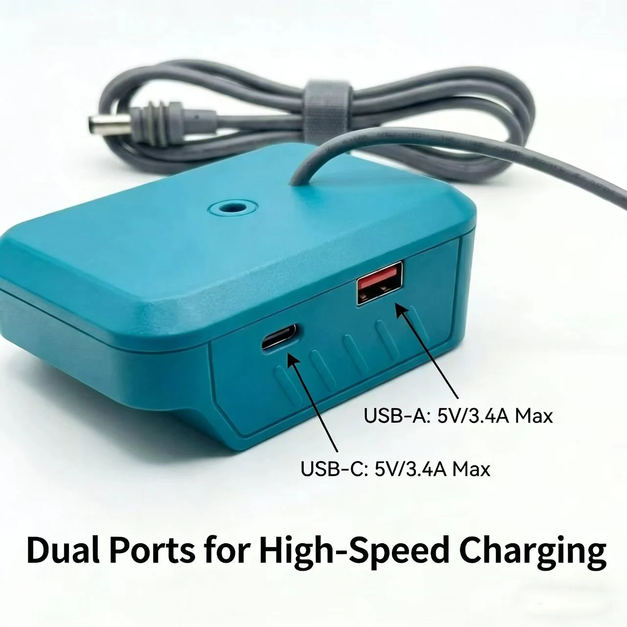 18W DC for Power Adapter with 96cm Cable for 18V 20V MAX Lithium Battery Compatibility Including BL1830 BL1840 Support