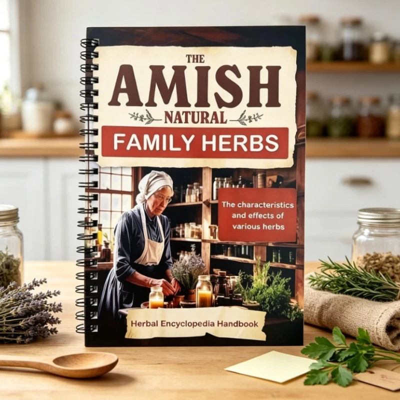 The Amish Natural Family Herbs Guide: A Comprehensive Reference to Herbal Properties and Natural Health Tips