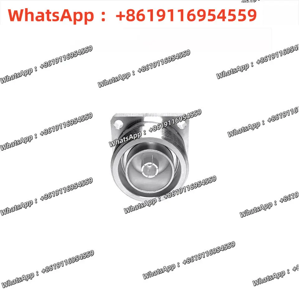 WODF Coaxial RF Connector L29 7/16DIN Female 19mm M5 Thread Four-Hole Flange Fixing
