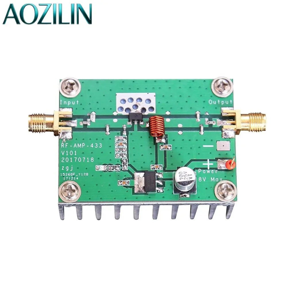AOZILIN 433MHz 8W Flight Control, Extended Range RF Power Amplifier