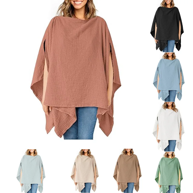 Multi Functional Organic Muslin Nursing Coverup Breast Feeding Cover and Carset Cover for Travel Baby Postpartum Tops ﻿