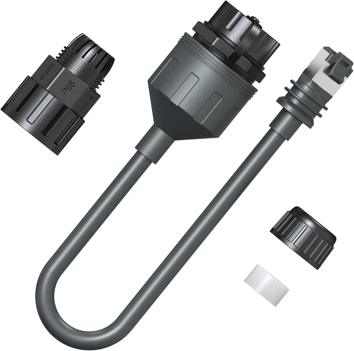 

Мини-адаптер Ethernet Starlink Gen 3/41, простая установка, водонепроницаемый кабель Starlink, гнездовые разъемы RJ45 для проводной внешней сети