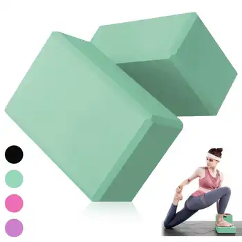 Premium Yoga Brick Gym Blocks with High Density EVA Foam Ideal for Children's Dance…