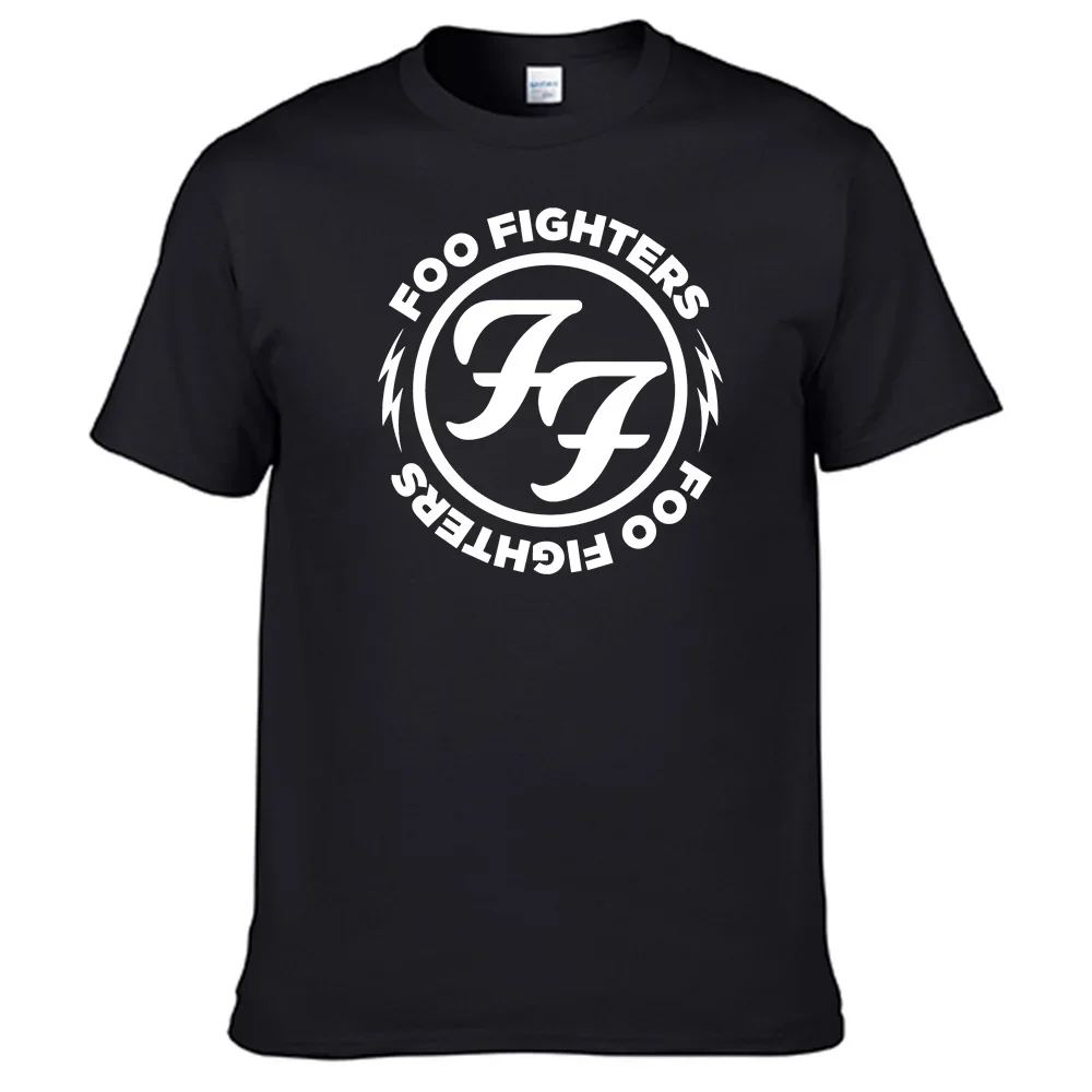 Foo Fighterss T Shirt 100% Cotton Men Shirt Top Sales N08