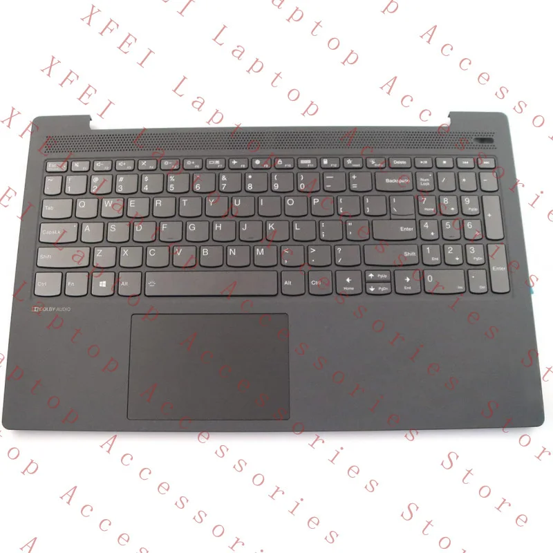

Серая клавиатура с подсветкой и подставкой для рук для Lenovo IdeaPad 5 15ALC05 15ARE05 15ITL05 81FG