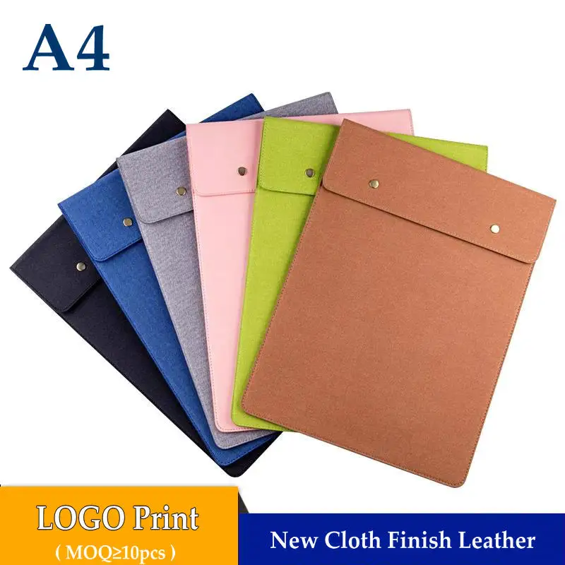 

Vertical Leather Document Bag A4 Document Organizer File Bag Office Business File Document Storage Bag Logo Print Service