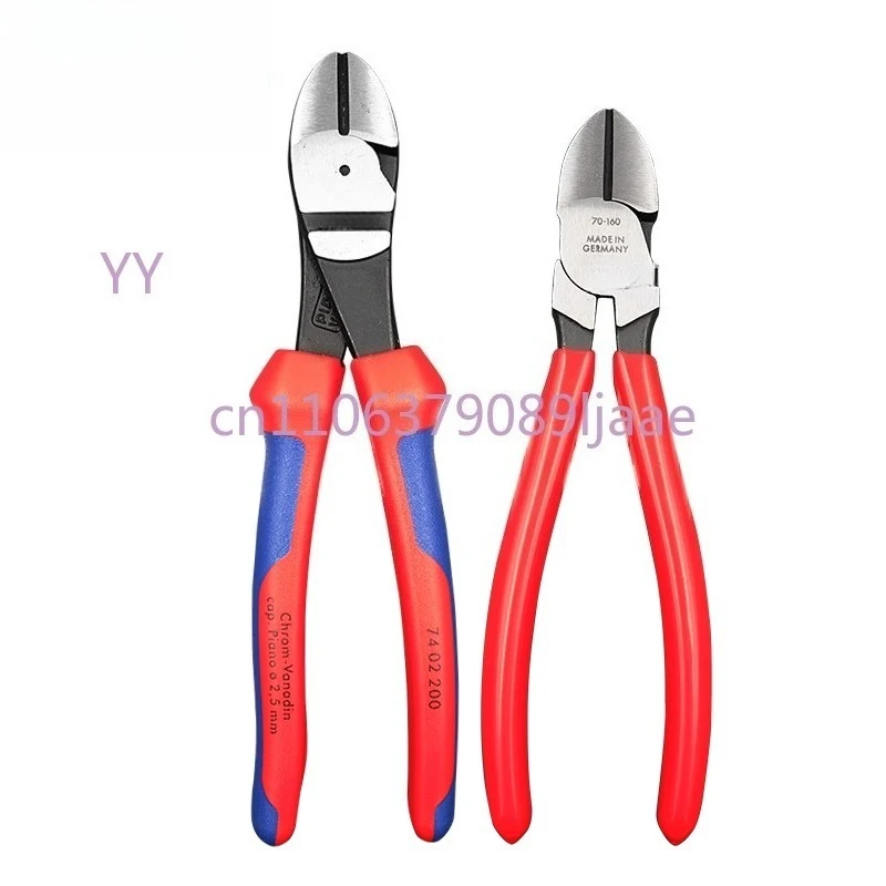 Electrician Diagonal Pliers 4/5/6/8 Inch Steel Wire Cutter Sharp and Effortless