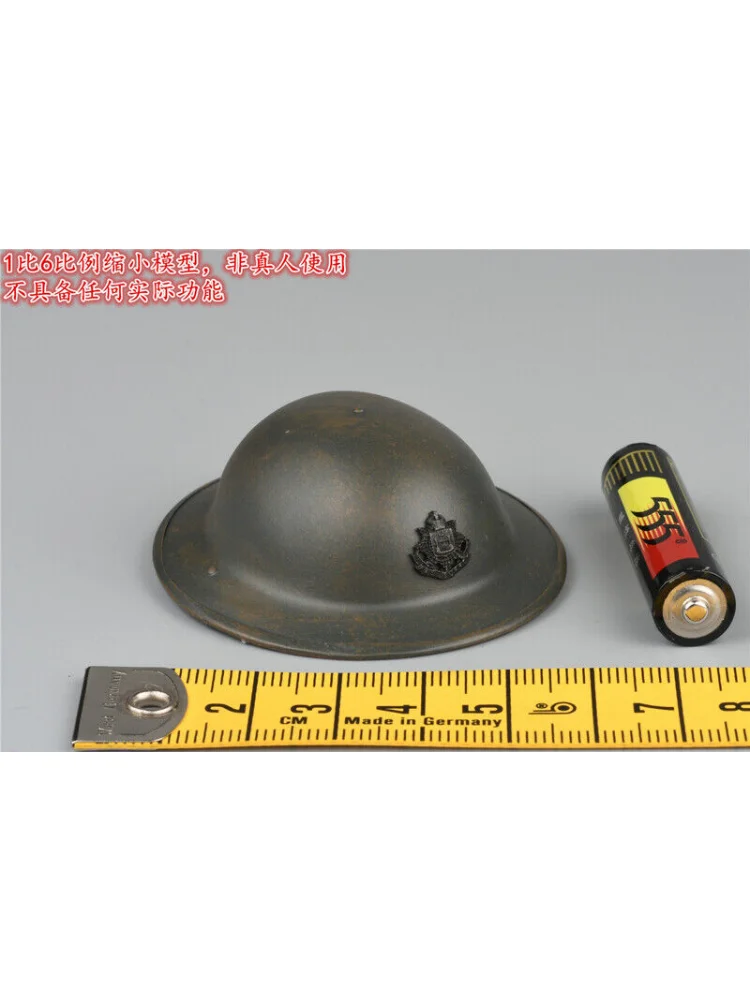 

DID 1/6 Scale Metal Helmet B11013 World War I British Infantry B Type Model