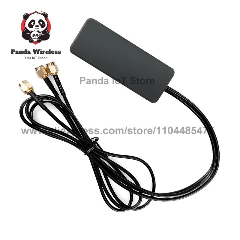 

1 шт. 2-в-1 внешний GPS-кабина 4G/2,4G/GPS 1 м/1,5 м/3 м EM-JG4G24GPS-8432-3000D1 Wi-Fi патч-антенна SMA-J для Wi-Fi маршрутизатора IP/ПК