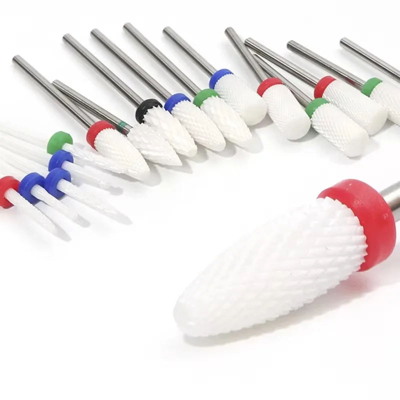 

Fire Flame Head Ceramic Nail Drill Bit-3/32" Professional E File Nail Drill Ceramic Nail Bit