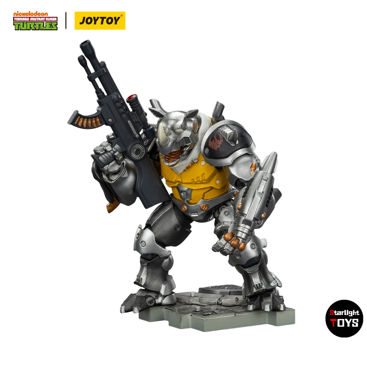 

В наличии: JOYTOY TMNT Super Bebop Mighty Rocksteady, фигурка-модель 1/18, игрушка