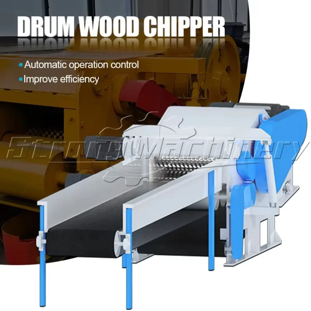 High quality branch straw crusher industrial wood sawdust making machine small wood crusher