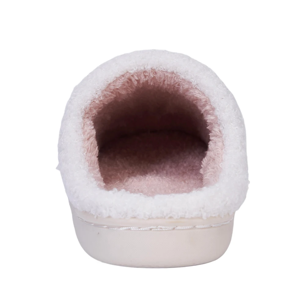 Christmas Santa Claus Warm Slip-on House Shoes Comfortable Thermal Couple Slippers Non-Slip Fluffy Home Slippers for Men Women - Image 5