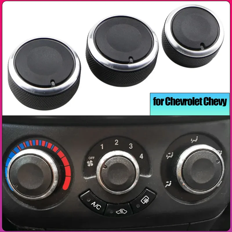 

Car Air Conditioning AC Knob Heater Control Knobs Accessories for Chevrolet Chevy T250 Aveo 5 Aveo5 Lova 250 Daewoo Gentra