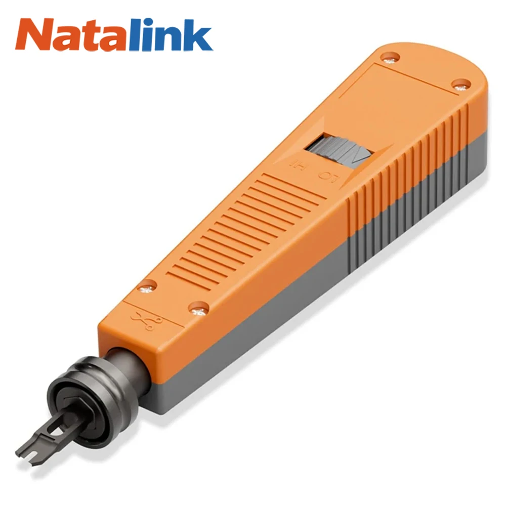 

Сетевой инструмент Natalink Punch Down Tool с лезвием 110 для Ethernet Punch Down Block Keystone Jack и ремонт сетевого кабеля