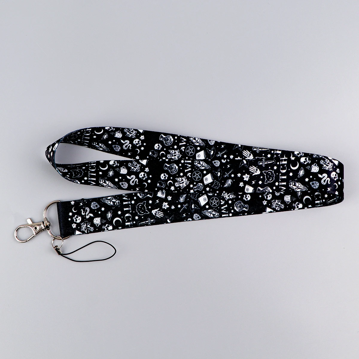 Funny Witch Lanyards for Keys Neck Strap ID Card Gym Cell Phone Straps USB Badge Holder DIY Hang Rope Halloween Lanyard image 5