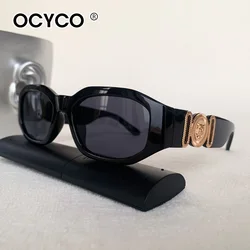 Top Fashion Sunglasses Men Women Vintage Luxury Rays UV400 Party Square Shades Mirror Trendy