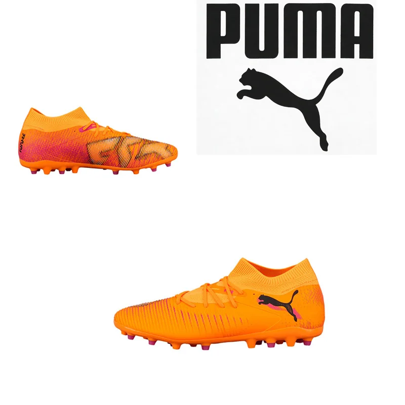 

PUMA MG Soccer Cleats 108595 03 TPU Outsole V Notch Support Protective Football Boots