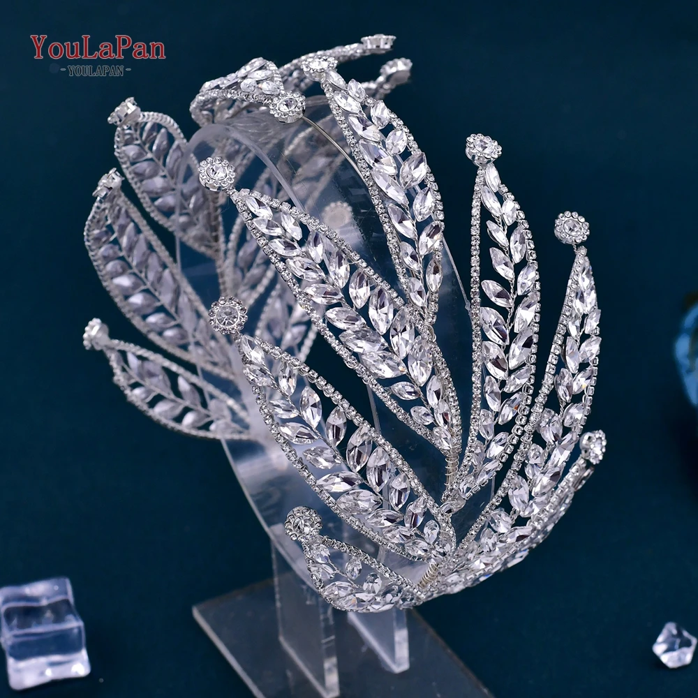 TOPQUEEN Rhinestone Bride Banquet Dress Belt Accessories Shiny Hollowed Out Leaves Sash For Party  Wedding Dress SH501