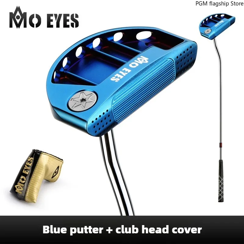 MO EYES Magic Eye Golf Club Halve cirkel/In-line Putter S20C Zacht ijzer Knooploze stalen staaf Enkele TUG029